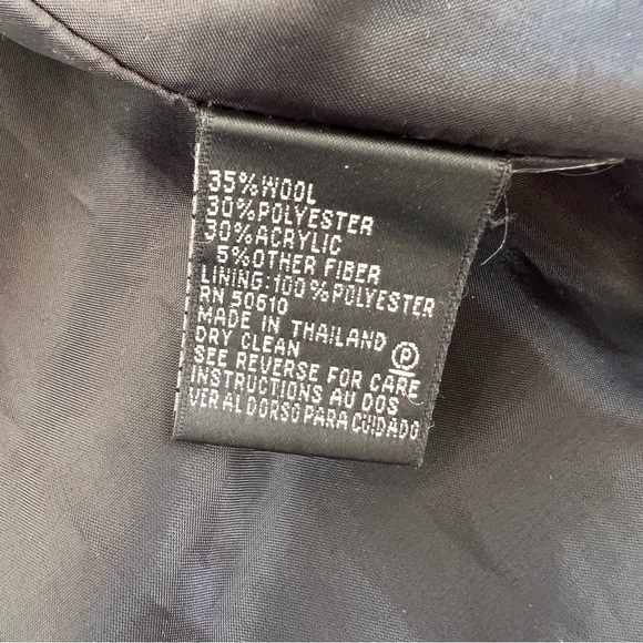 Kasper Vintage Women’s Wool Polyester Blend Blazer with Pockets Size 12 - Picture 14 of 14